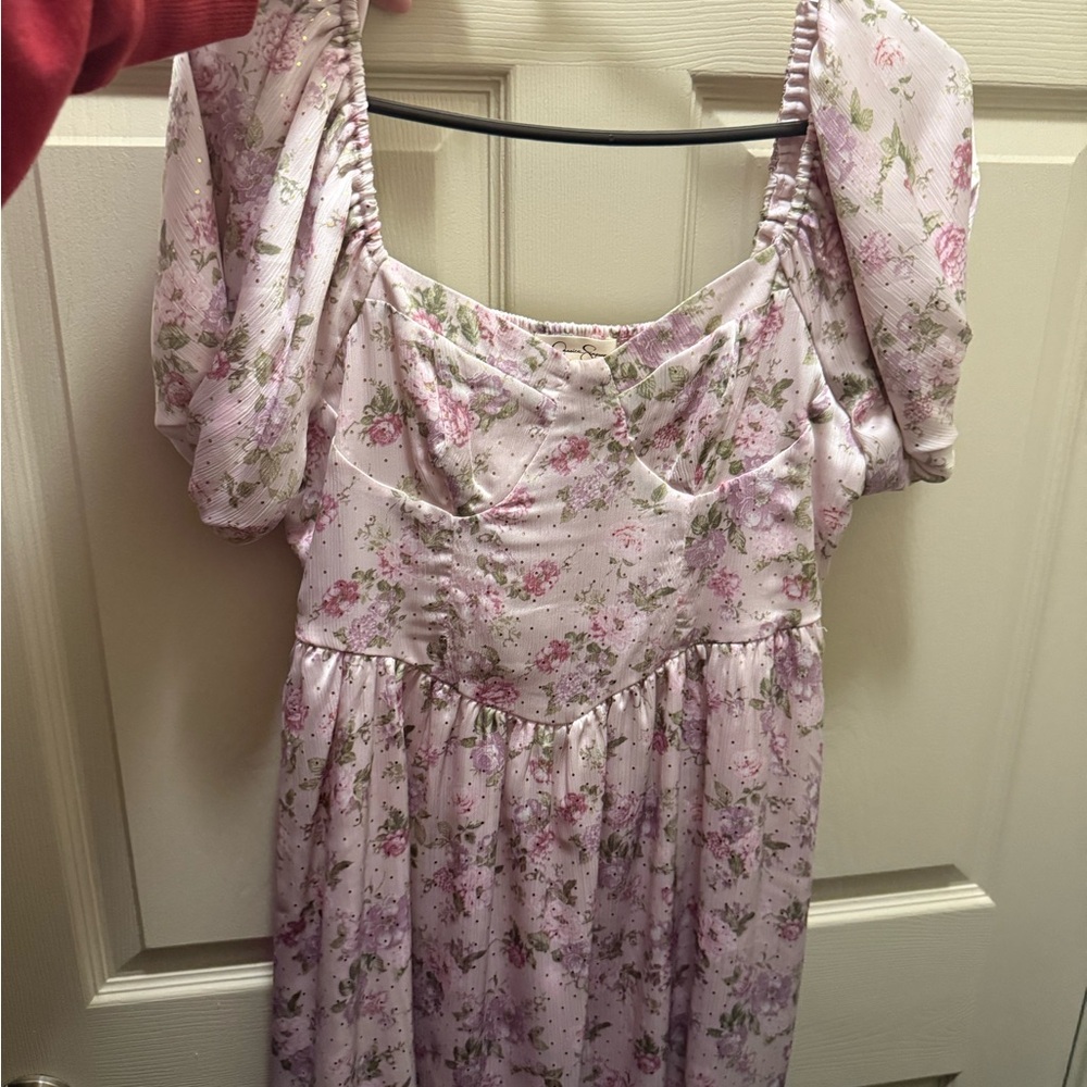 Jessica Simpson Pink Floral Dress